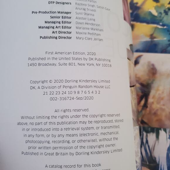 Watercolor Techniques for Artists and Illustrators : Learn How to Paint DK 2020 - Picture 4 of 13